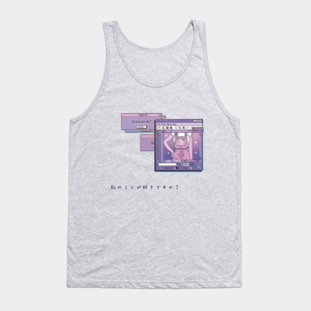 Do you Like me Tank Top by Aesthetic Machine